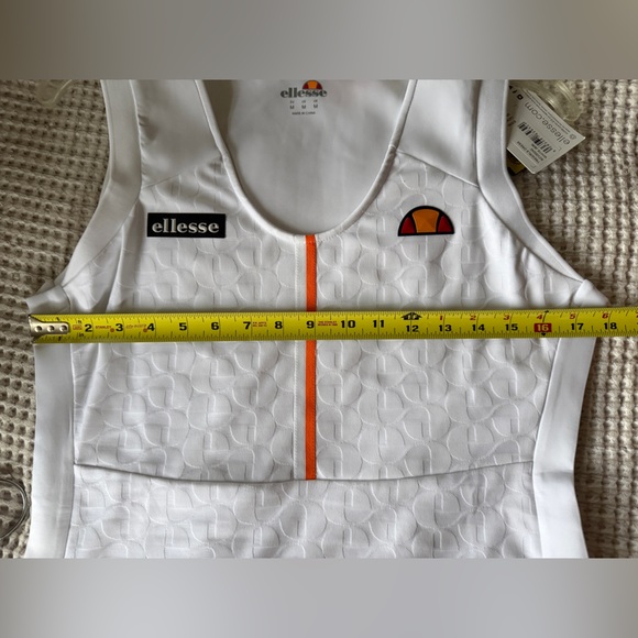 NWT Ellesse Women's Tregirls Dress for pickleball/tennis, white, MSRP $70-100, M - Picture 11 of 13